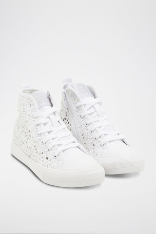 Tennis montantes - Blanc