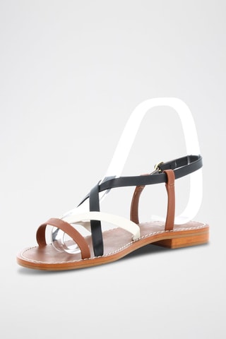 Sandales en cuir Amy - Multicolore
