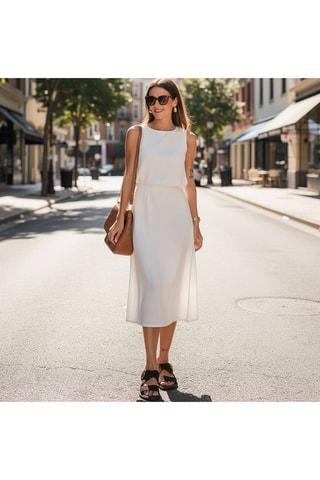 Sandales en cuir Orelyane - Marron