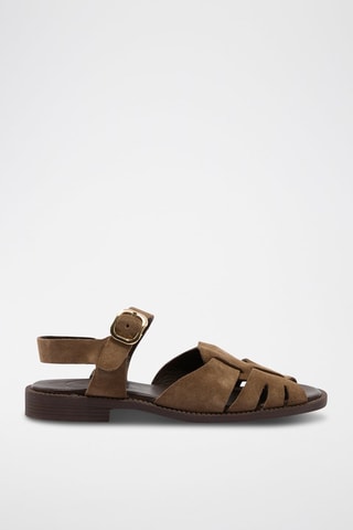 Sandales en cuir Erynon - Gris