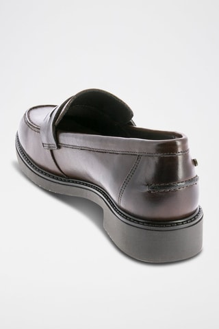 Mocassins en cuir - Marron