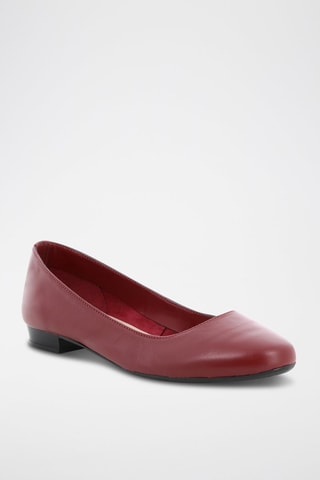 Ballerines en cuir Etola - Bordeaux