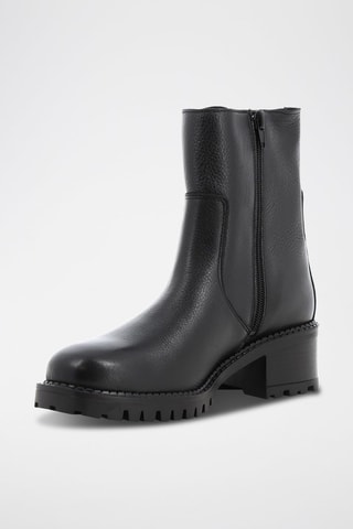 Bottines en cuir Lacca - Noir