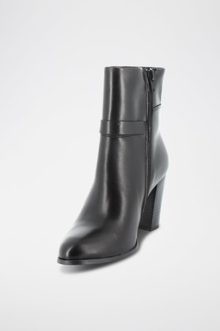 Bottines en cuir Idalena - Noir