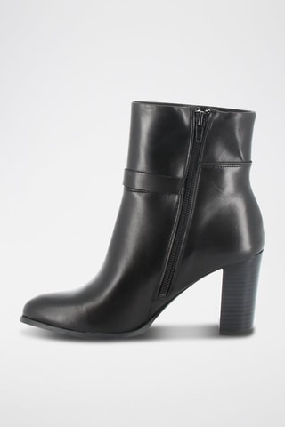 Bottines en cuir Idalena - Noir
