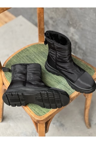 Bottines fourrées Rallye - Noir