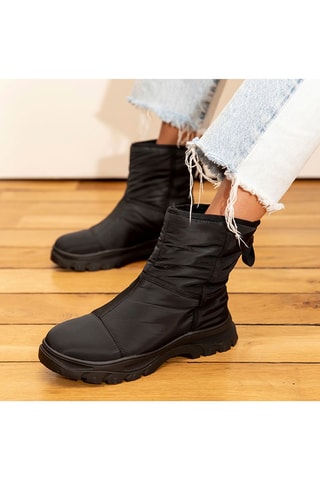 Bottines fourrées Rallye - Noir