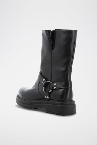 Bottines en cuir Goldie - Noir