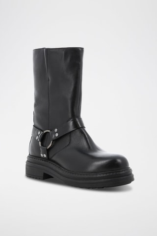 Bottines en cuir Goldie - Noir