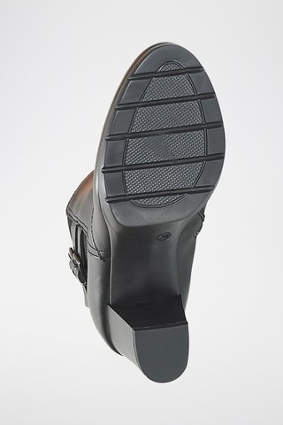 Bottines en cuir Caracal - Noir