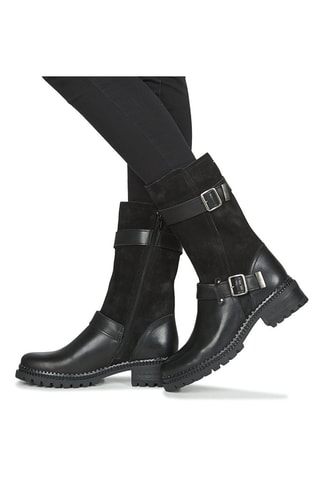 Bottines en cuir Phenomene - Noir 