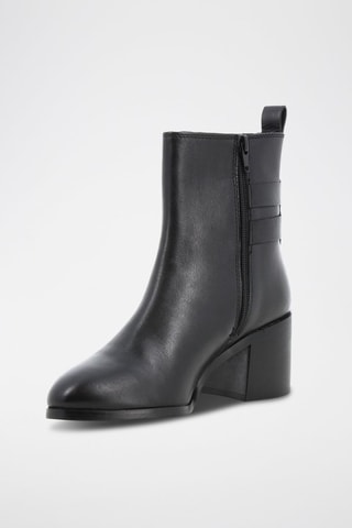 Bottines en cuir Codie - Noir