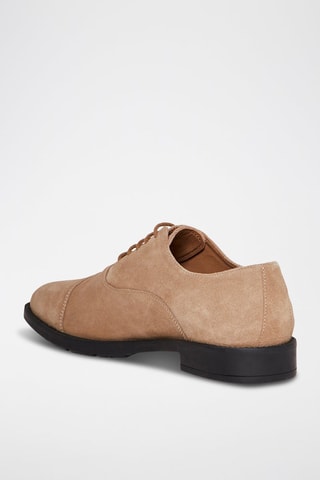 Richelieus en nubuck Isaac - Taupe