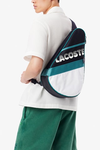 Sac pour raquette avec bandoulière Brewen - Noir et blanc