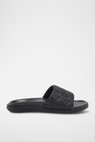 Mules Serve Slides - Noir