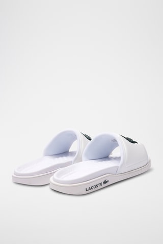 Mules Serve Slide - Blanc