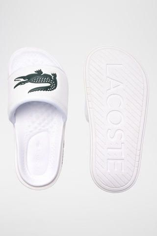 Mules Serve Slide - Blanc