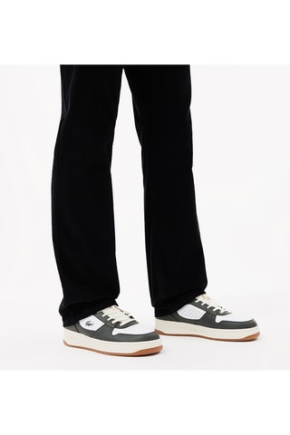 Zapatillas de piel L001 Set - Gris oscuro