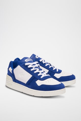 Zapatillas de piel T-Clip - Blanco