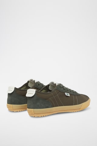 Baskets Backslam - Kaki et marron foncé