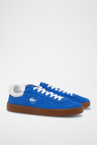 Baskets en nubuck Baseshot  - Bleu cobalt