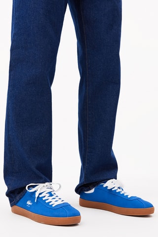 Baskets en nubuck Baseshot  - Bleu cobalt
