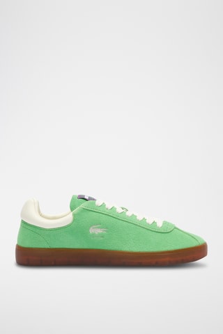 Baskets en nubuck Baseshot - Vert clair