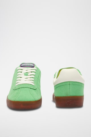 Baskets en nubuck Baseshot - Vert clair
