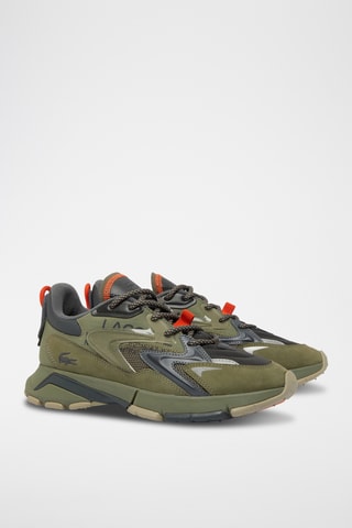 Zapatillas de piel L003 Neo Tech  - Kaki