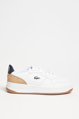 Zapatillas de piel L001 - Blanco