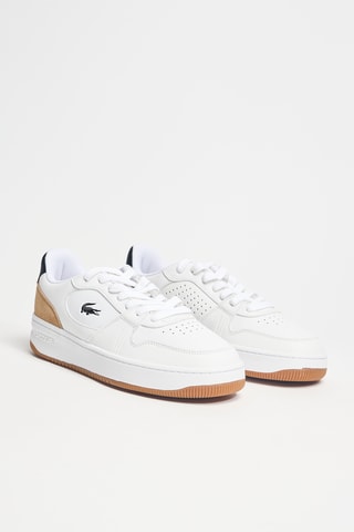 Zapatillas de piel L001 - Blanco