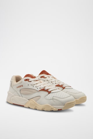 Baskets en cuir Game Trainer - Ecru