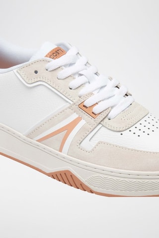 Zapatillas de piel L001 - Blanco