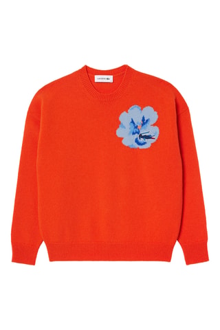 Jersey de lana Classic fit - Naranja
