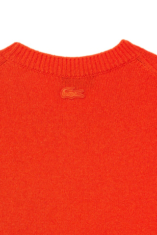 Jersey de lana Classic fit - Naranja