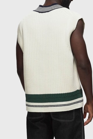 Pull sans manches - Ecru