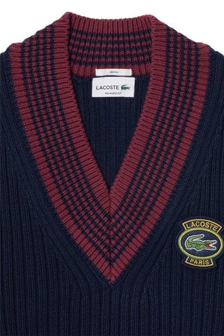 Pull sans manches - Bleu marine