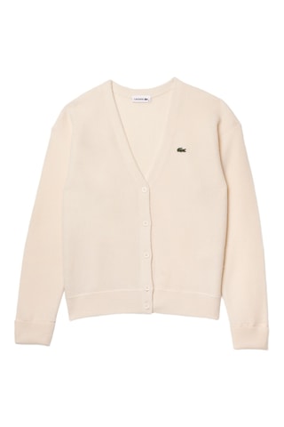 Gilet en laine relaxed fit - Ecru