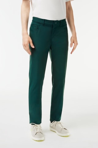 Pantalón de golf slim fit - Verde oscuro