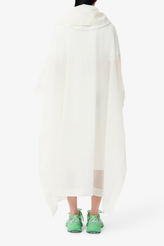 Capa con capucha - Blanco