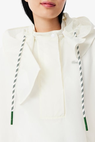 Capa con capucha - Blanco