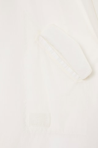 Capa con capucha - Blanco