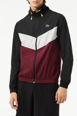 Chaqueta con capucha - Negro