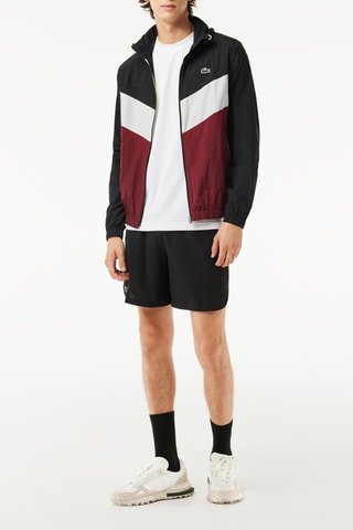Chaqueta con capucha - Negro