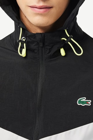 Chaqueta con capucha - Negro