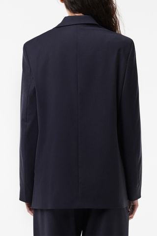 Chaqueta de lana - Azul marino