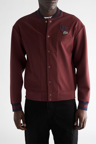 Chaqueta bomber - Burdeos