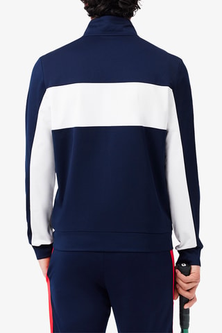 Chaqueta Classic fit de tenis - Azul marino y blanco