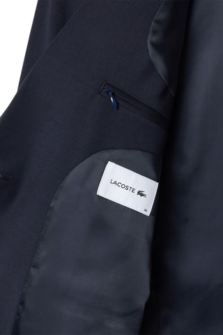 Chaqueta de lana oversized fit - Azul marino