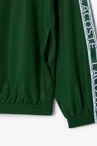 Chaqueta con capucha de tenis - Verde y blanco